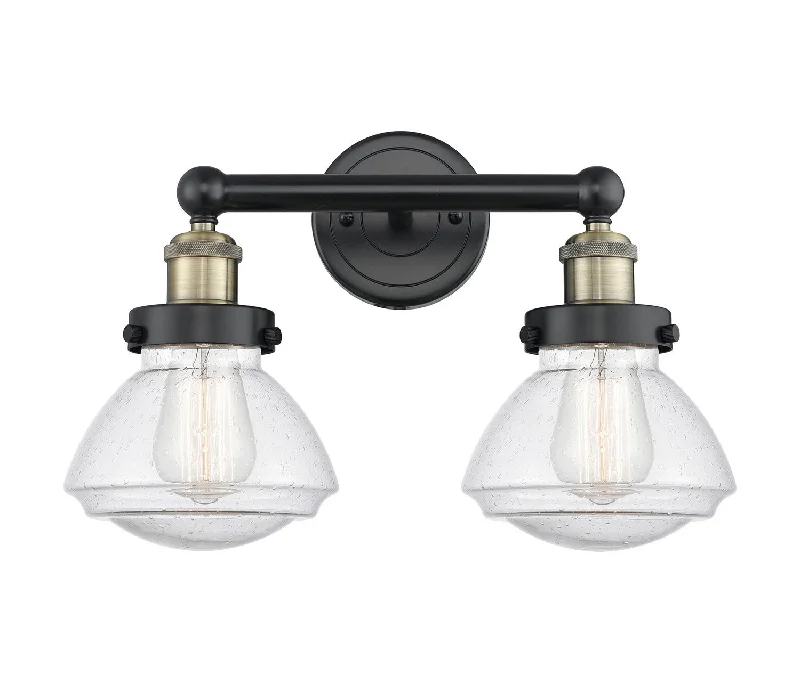 Dust - Resistant Industrial Lighting for Dirty WorkspacesEdison Two Light Bath Vanity Dust - Resistant Industrial Lighting for Dirty WorkspacesEdison Two Light Bath Vanity