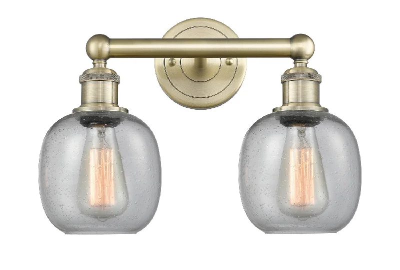 Adjustable Industrial Lighting for Flexible IlluminationEdison Two Light Bath Vanity