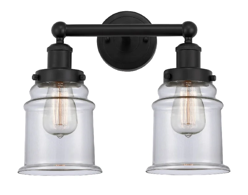 Industrial Lighting for Textile MillsEdison Two Light Bath Vanity