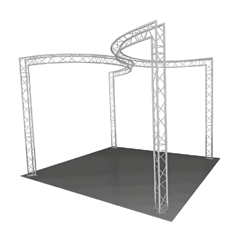 Track lighting for creating a focal pointLighting Truss (For 3m x 3m floor area - Build 26)