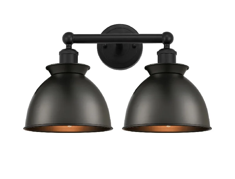 Industrial Exit Sign Lighting for Quick EvacuationEdison Two Light Bath Vanity