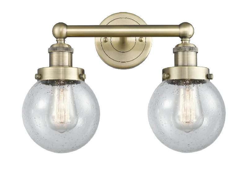 Adjustable Industrial Lighting for Flexible IlluminationEdison Two Light Bath Vanity