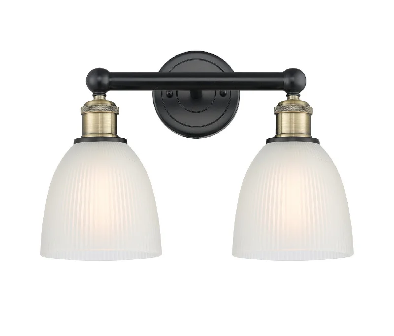 Energy - Efficient Industrial Lighting for Cost - SavingsEdison Two Light Bath Vanity Energy - Efficient Industrial Lighting for Cost - SavingsEdison Two Light Bath Vanity