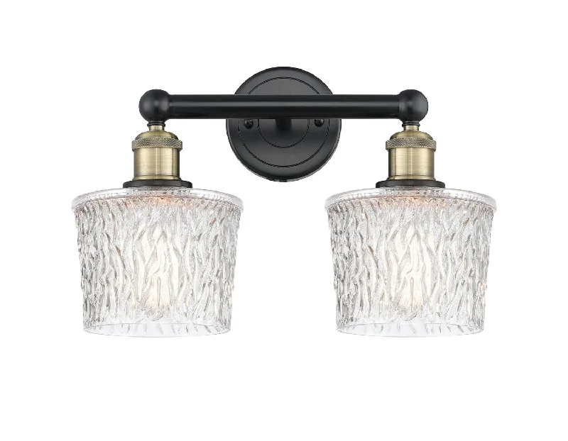 Industrial Lighting for Printing Press FacilitiesEdison Two Light Bath Vanity