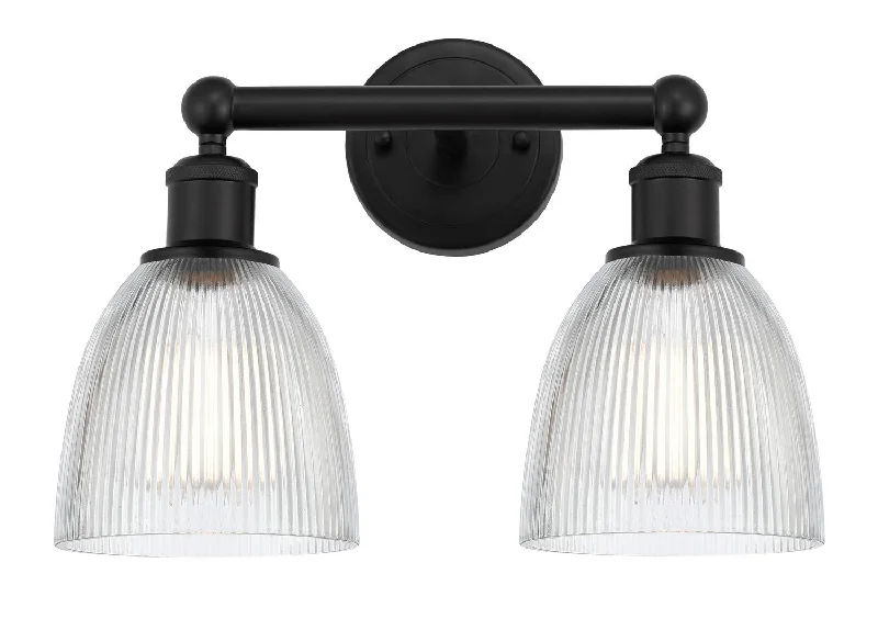 Industrial Exit Sign Lighting for Quick EvacuationEdison Two Light Bath Vanity