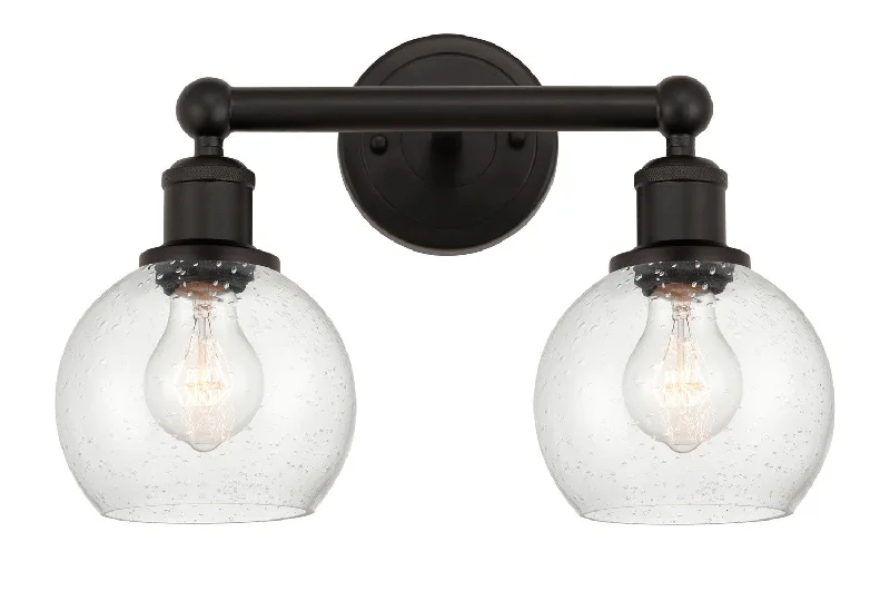 Dust - Resistant Industrial Lighting for Dirty WorkspacesEdison Two Light Bath Vanity Dust - Resistant Industrial Lighting for Dirty WorkspacesEdison Two Light Bath Vanity