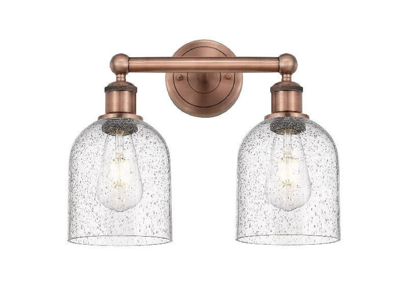 Industrial Lighting for Textile MillsEdison Two Light Bath Vanity