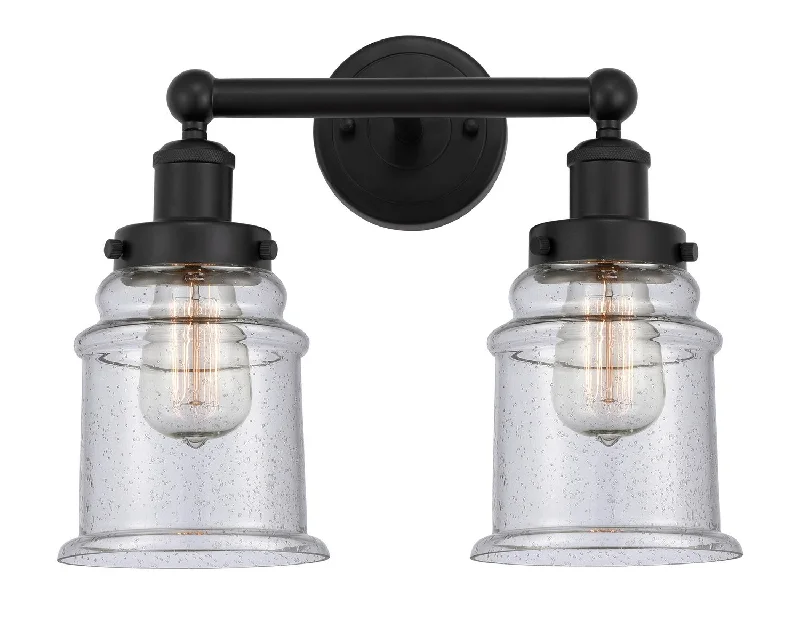 Industrial Pendant Lighting for Machine ShopsEdison Two Light Bath Vanity