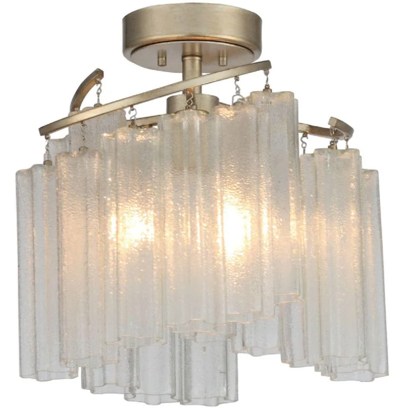 Industrial Flood Lighting for Outdoor Loading DocksVictoria 17 in. 3 Lights Semi flush Mount Light Gold finish Industrial Flood Lighting for Outdoor Loading DocksVictoria 17 in. 3 Lights Semi flush Mount Light Gold finish
