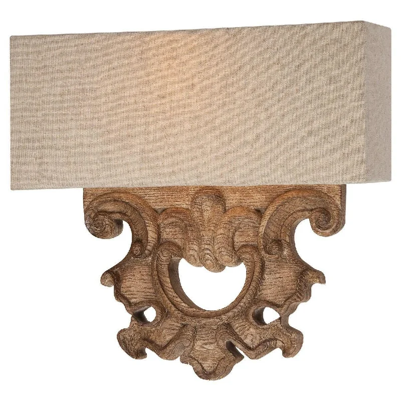 Industrial Area Lighting for Large Open SpacesAbbott Place 12 in. Wall Light Bronze finish