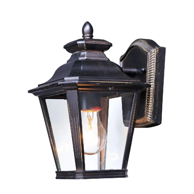 Industrial Lighting with High CRI (Color Rendering Index) for True Color PerceptionKnoxville 11 in. Outdoor Wall Light Bronze Finish with clear glass Industrial Lighting with High CRI (Color Rendering Index) for True Color PerceptionKnoxville 11 in. Outdoor Wall Light Bronze Finish with clear glass