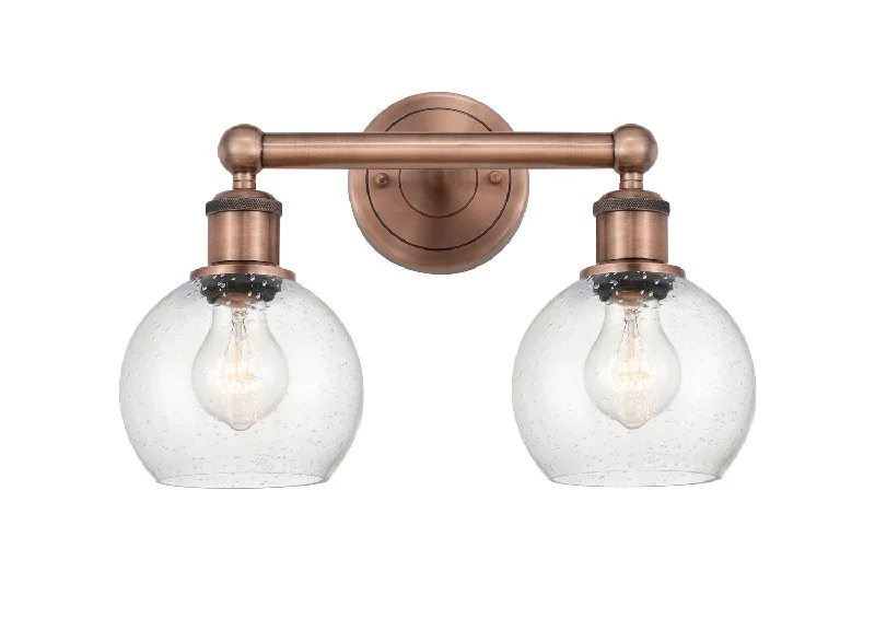 Industrial Ceiling - Mounted Lighting for Assembly PlantsEdison Two Light Bath Vanity Industrial Ceiling - Mounted Lighting for Assembly PlantsEdison Two Light Bath Vanity