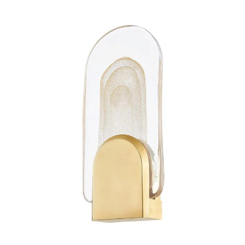 Industrial Lighting for Textile MillsMorganite 17 in. LED Wall Sconce vintage brass Finish Industrial Lighting for Textile MillsMorganite 17 in. LED Wall Sconce vintage brass Finish