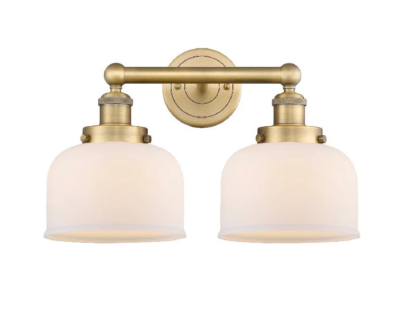 Industrial Lighting with High CRI (Color Rendering Index) for True Color PerceptionEdison Two Light Bath Vanity