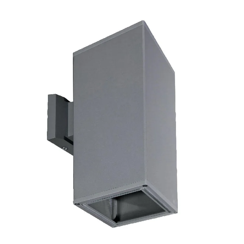 Energy - Efficient Industrial Lighting for Cost - Savings19209 10 In. 2 Lights Outdoor Wall Sconce Gray Finish Energy - Efficient Industrial Lighting for Cost - Savings19209 10 In. 2 Lights Outdoor Wall Sconce Gray Finish