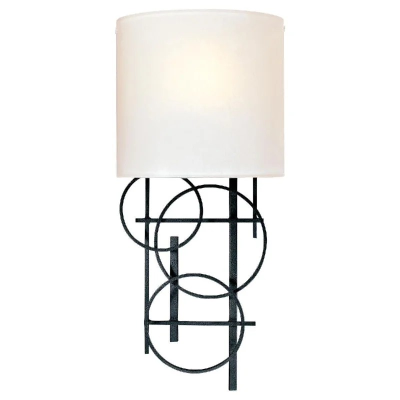 Durable Industrial Lighting for Harsh Environments18 in. Wall Light Black finish