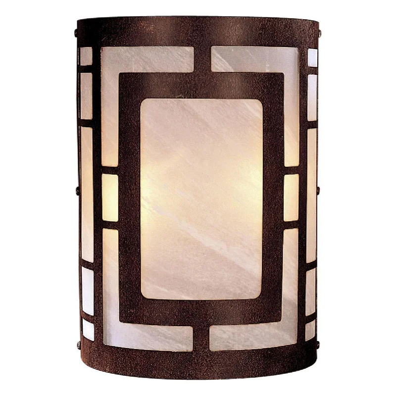 Industrial Lighting for Food Processing Factories11 in. Wall Light Bronze finish