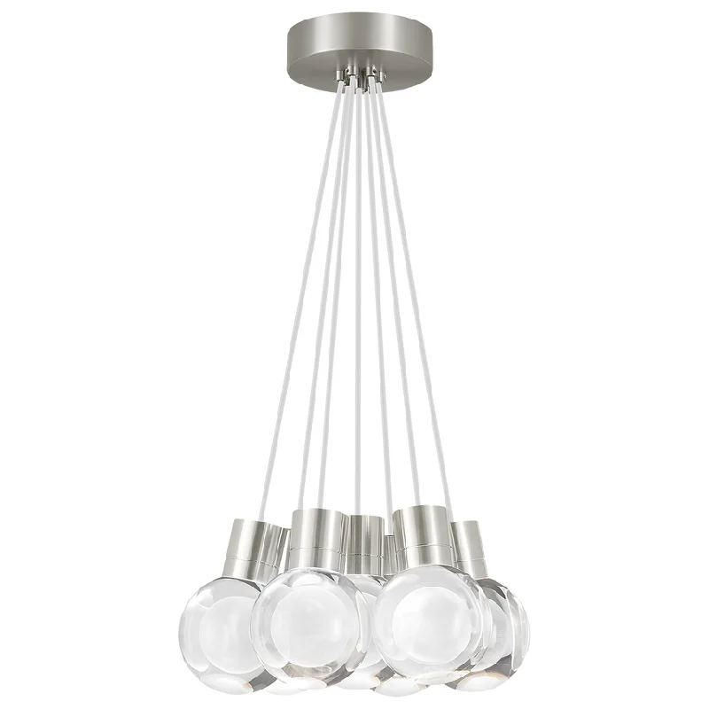 Track lighting with adjustable armsMina 7-Light Pendant