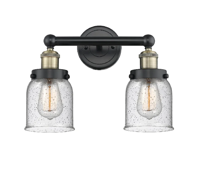Dimmable Industrial Lighting for Ambiance ControlEdison Two Light Bath Vanity