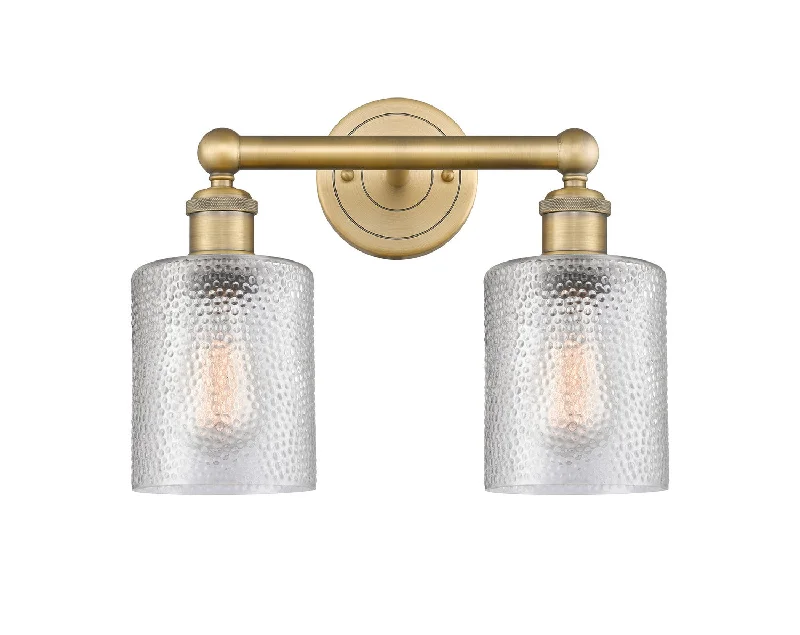 Shock - Resistant Industrial Lighting for Vibrating Machinery AreasEdison Two Light Bath Vanity Shock - Resistant Industrial Lighting for Vibrating Machinery AreasEdison Two Light Bath Vanity