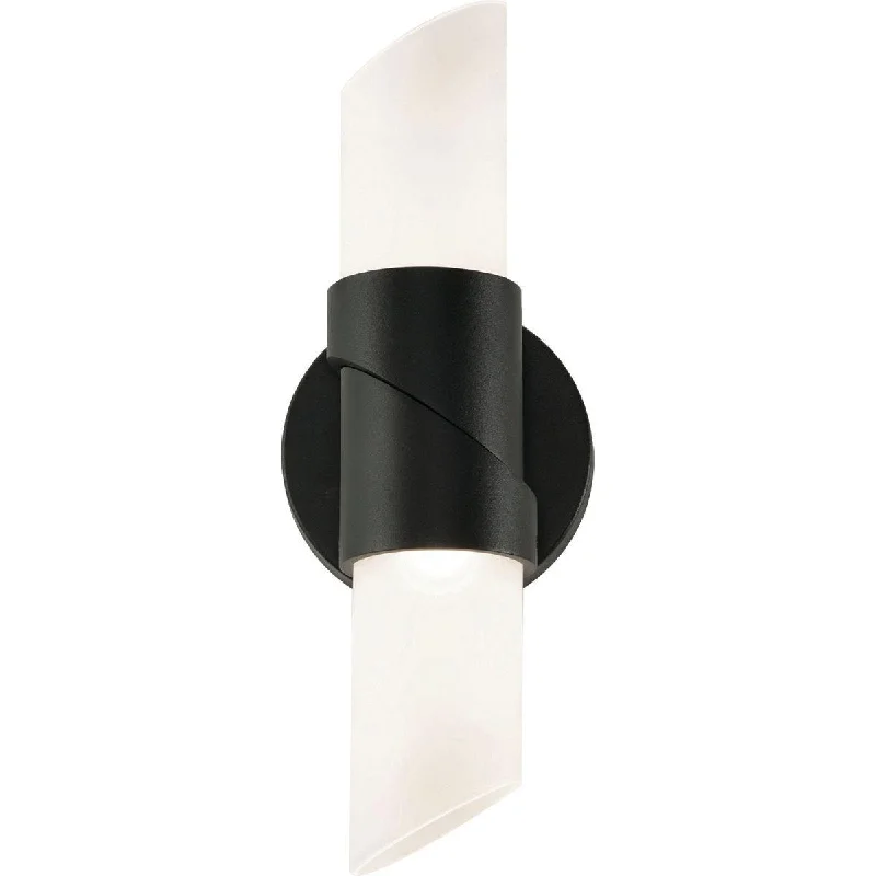 Corrosion - Resistant Industrial Lighting for Coastal FactoriesSlice 13 in. LED Wall Light Black Finish Corrosion - Resistant Industrial Lighting for Coastal FactoriesSlice 13 in. LED Wall Light Black Finish