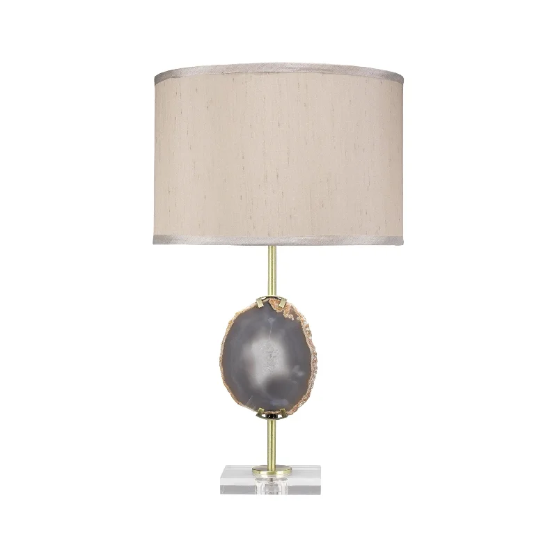 Track lighting for illuminating walkwaysAgate Slice Table Lamp