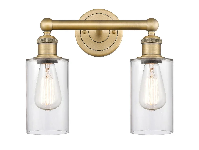 Industrial Lighting for Textile MillsEdison Two Light Bath Vanity