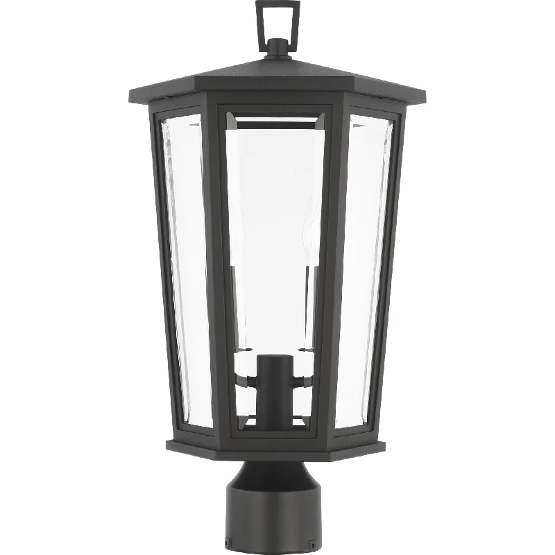 Contemporary track lighting in black finishWitley Medium Post Lantern