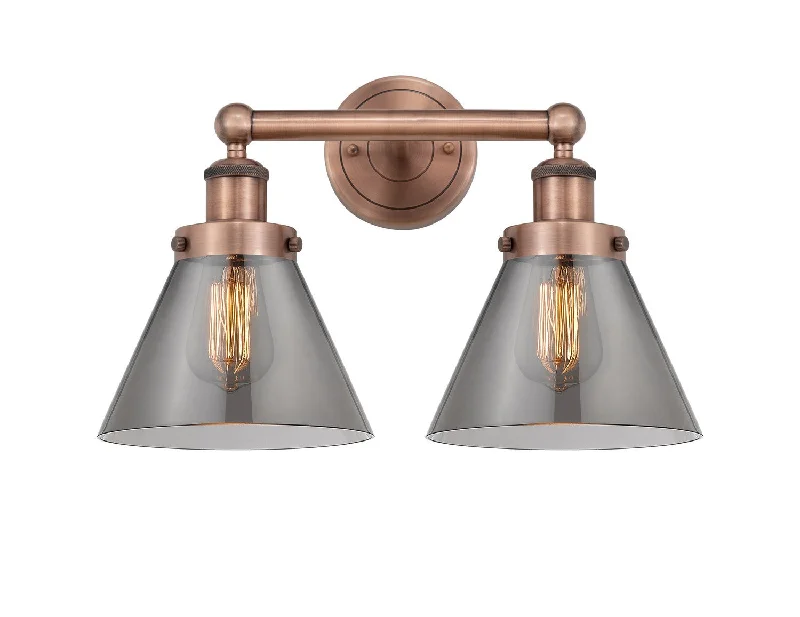 Shock - Resistant Industrial Lighting for Vibrating Machinery AreasEdison Two Light Bath Vanity Shock - Resistant Industrial Lighting for Vibrating Machinery AreasEdison Two Light Bath Vanity