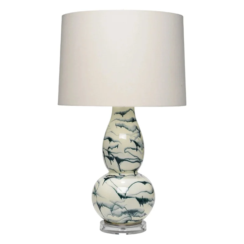 Track lighting with frosted glass shadesElodie Table Lamp