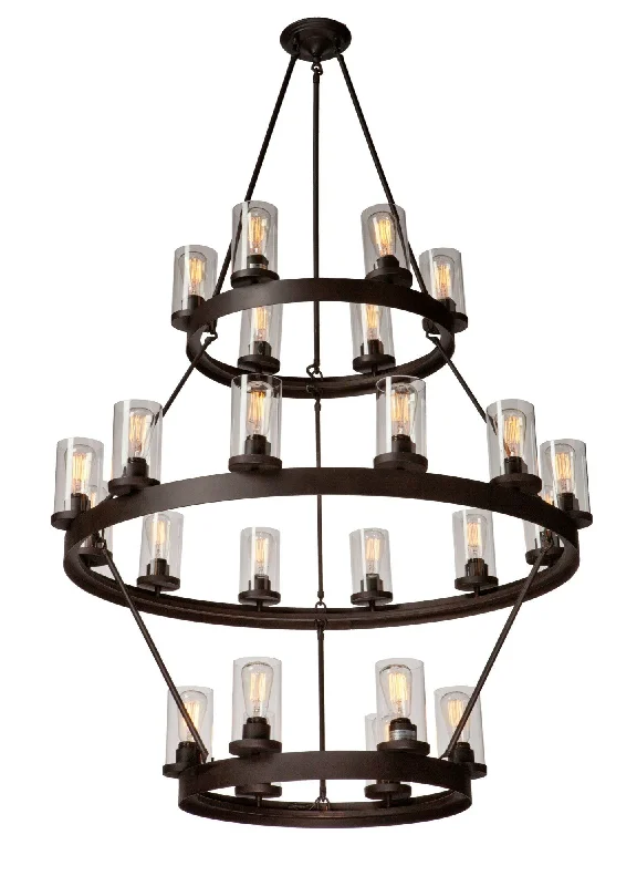 Dimmable track lighting for home officesMenlo Park 3-Tier Chandelier