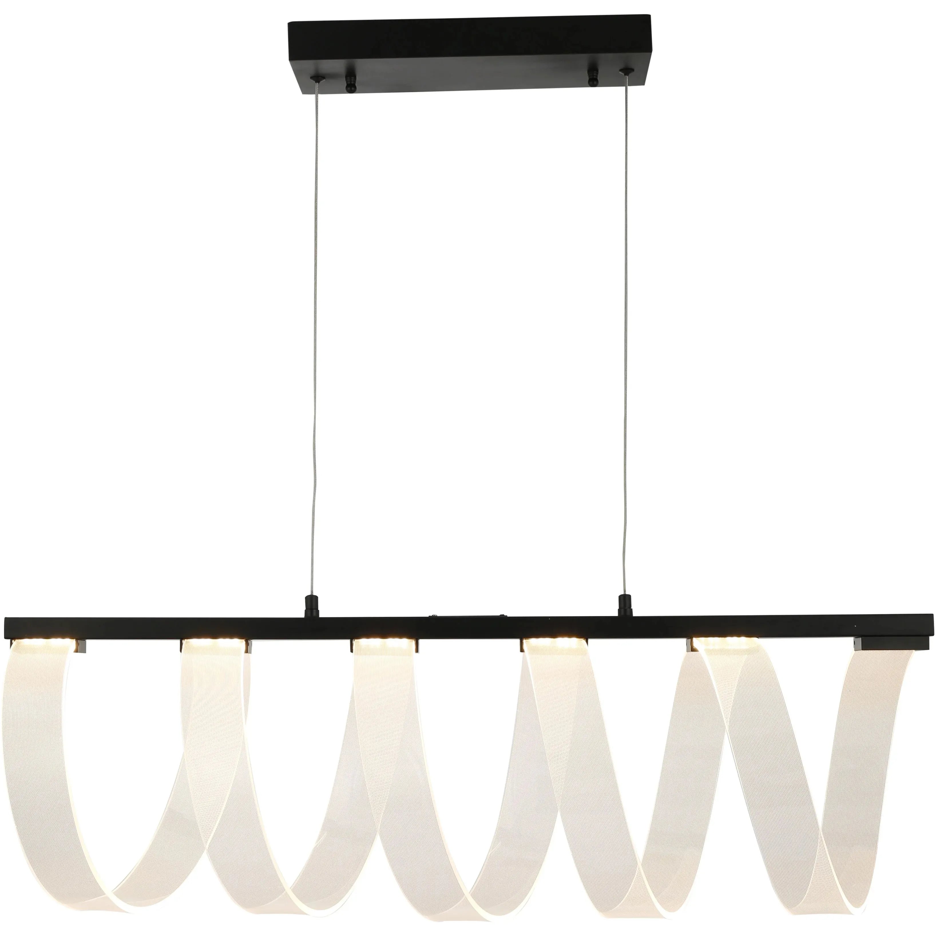 Track lighting for highlighting bookcasesWave LED 32" Pendant
