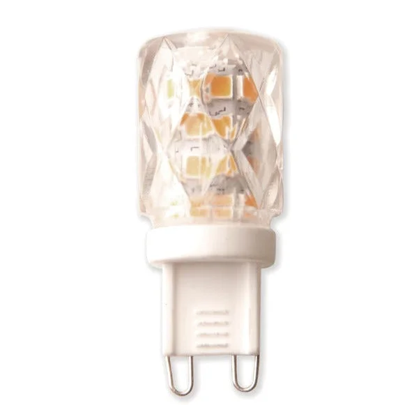 Track lighting with multiple heads for flexibilityD93138A G9 Crystal Cut LED Light Bulb 3000K Track lighting with multiple heads for flexibilityD93138A G9 Crystal Cut LED Light Bulb 3000K