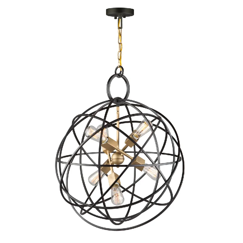 Track lighting with a sleek profileOrbit Chandelier