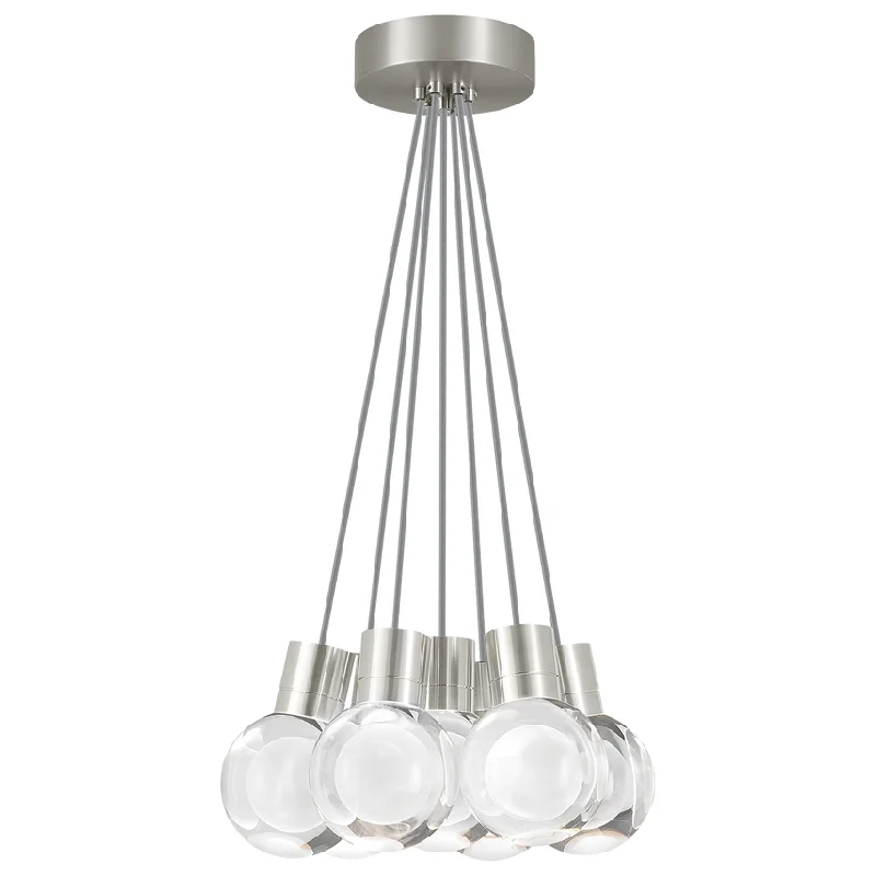 Track lighting for updating office lobbiesMina 7-Light Pendant