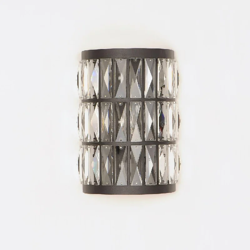 Industrial Exit Sign Lighting for Quick EvacuationMadeline 11 in. Wall Light Black Finish