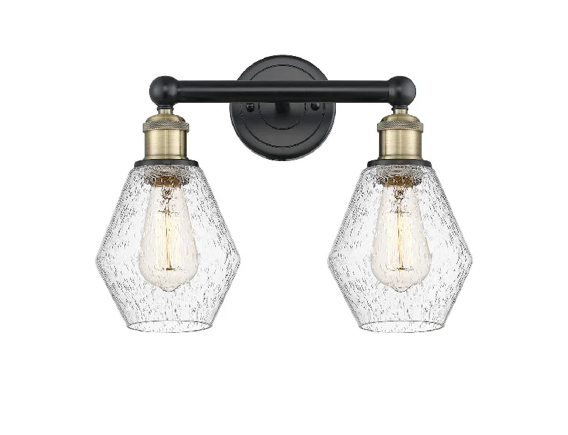 Industrial Ceiling - Mounted Lighting for Assembly PlantsEdison Two Light Bath Vanity Industrial Ceiling - Mounted Lighting for Assembly PlantsEdison Two Light Bath Vanity