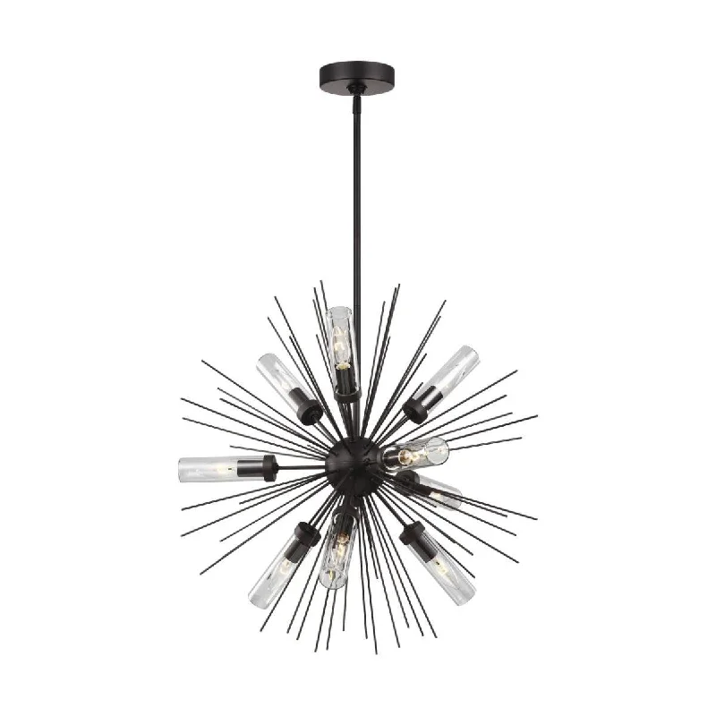 Industrial Lighting for Automotive Manufacturing PlantsHilo 9 Lights 24 in. Outdoor Chandelier Bronze finish Industrial Lighting for Automotive Manufacturing PlantsHilo 9 Lights 24 in. Outdoor Chandelier Bronze finish