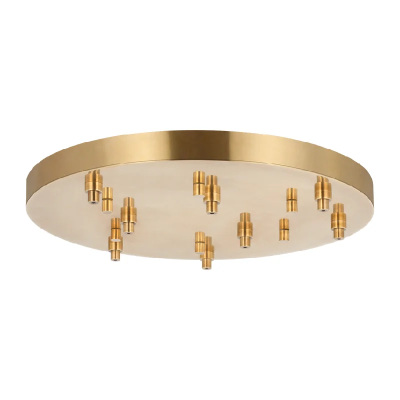 Waterproof track lighting for bathrooms24" Round Multiport Canopy