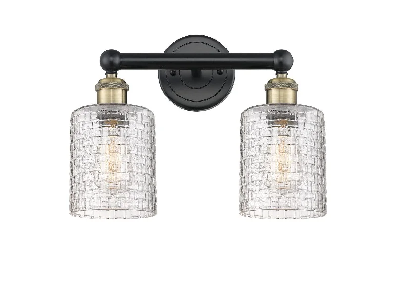 Energy - Efficient Industrial Lighting for Cost - SavingsEdison Two Light Bath Vanity Energy - Efficient Industrial Lighting for Cost - SavingsEdison Two Light Bath Vanity