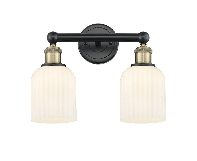 Corrosion - Resistant Industrial Lighting for Coastal FactoriesEdison Two Light Bath Vanity Corrosion - Resistant Industrial Lighting for Coastal FactoriesEdison Two Light Bath Vanity
