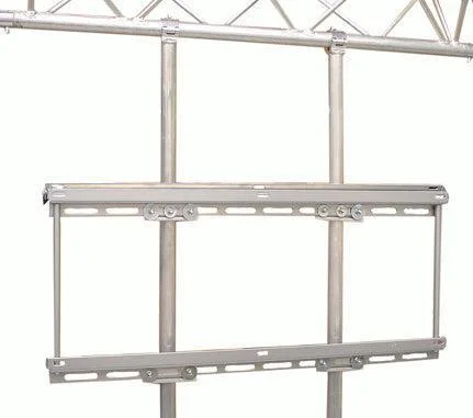 White track lighting for a clean lookLighting Truss - LCD Mounts