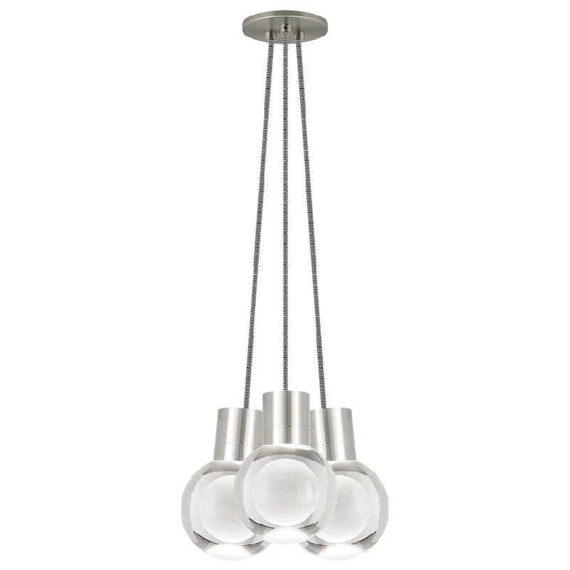 Track lighting for replacing old fluorescent fixturesMina 3-Light Pendant