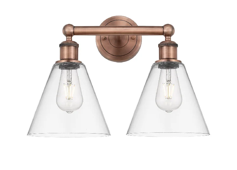 Industrial Lighting with High CRI (Color Rendering Index) for True Color PerceptionDowntown Urban Two Light Bath Vanity Industrial Lighting with High CRI (Color Rendering Index) for True Color PerceptionDowntown Urban Two Light Bath Vanity