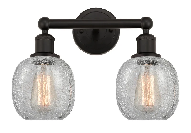 Industrial Exit Sign Lighting for Quick EvacuationEdison Two Light Bath Vanity