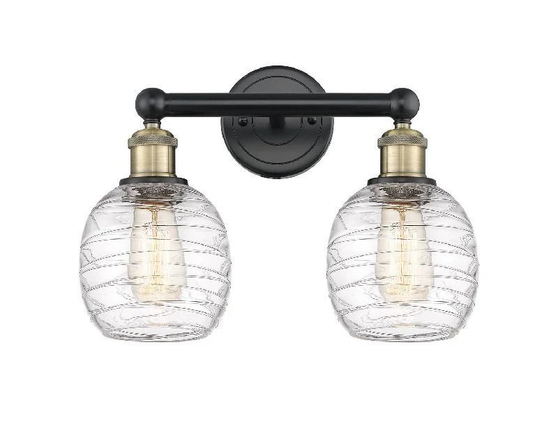 Dimmable Industrial Lighting for Ambiance ControlEdison Two Light Bath Vanity