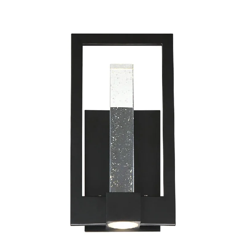 Industrial Lighting for Food Processing FactoriesHanson 14 in. 2 Lights LED Wall Light Black Finish Industrial Lighting for Food Processing FactoriesHanson 14 in. 2 Lights LED Wall Light Black Finish
