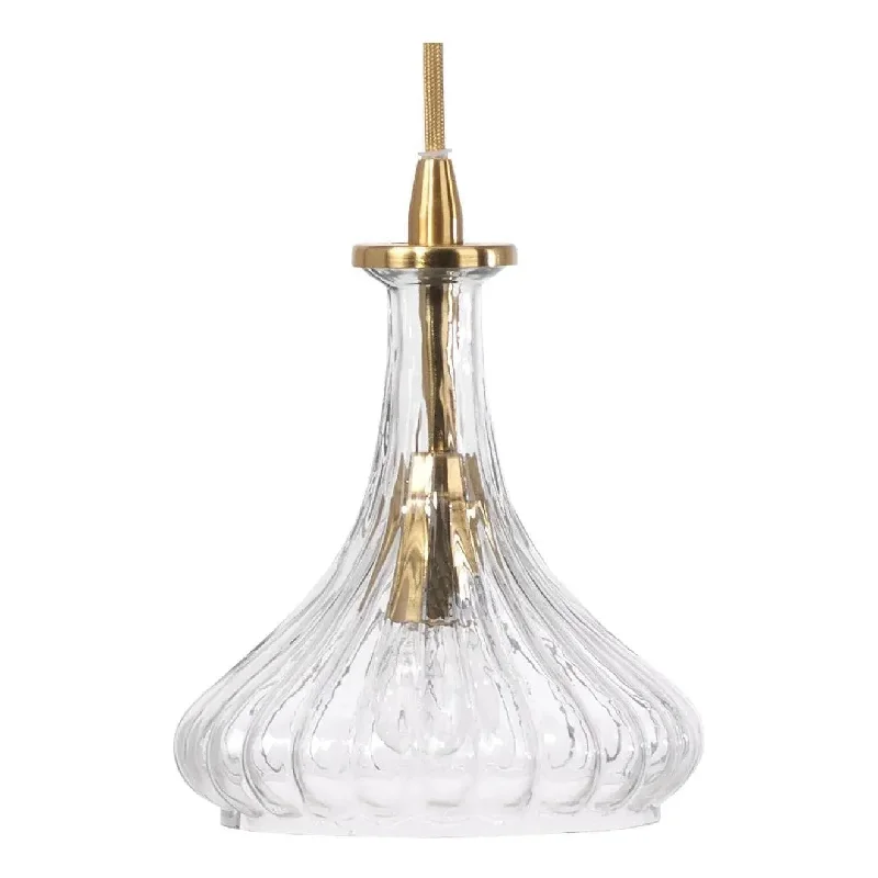 Track lighting for highlighting bookcasesIsabella Carafe Pendant