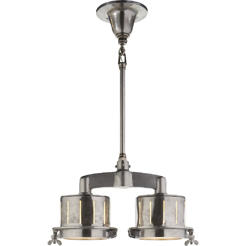 Track lighting with energy - star certificationKnockout Double Bar Light