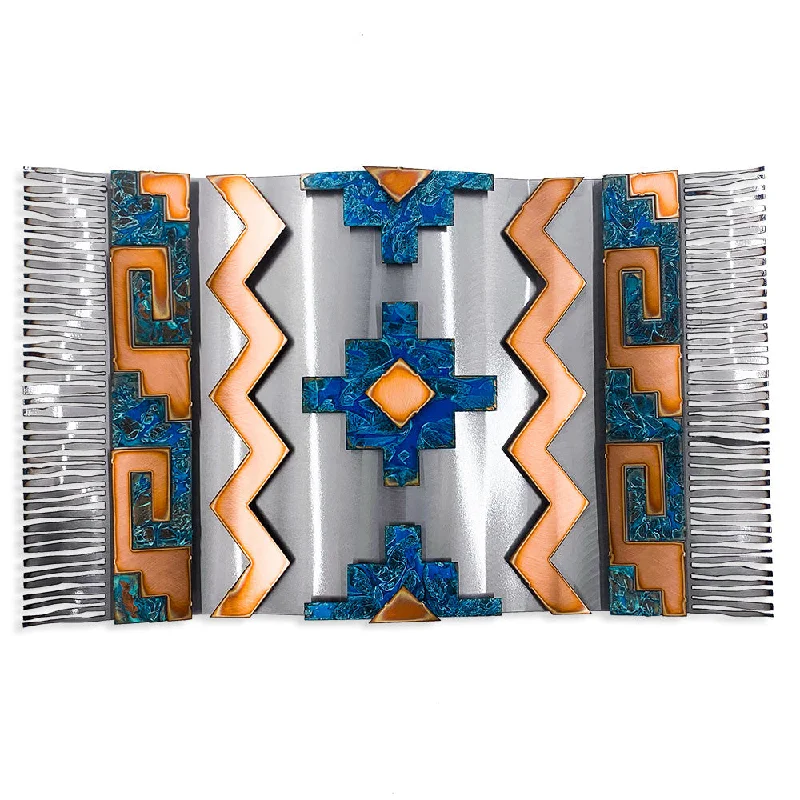 Industrial - style track lighting for loftsKiva Rug by Greg Gowen 18"x29"